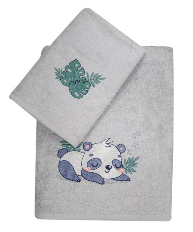 PUFFINANEF 2 PCS SET TOWELS (BODY- FACE) Towels