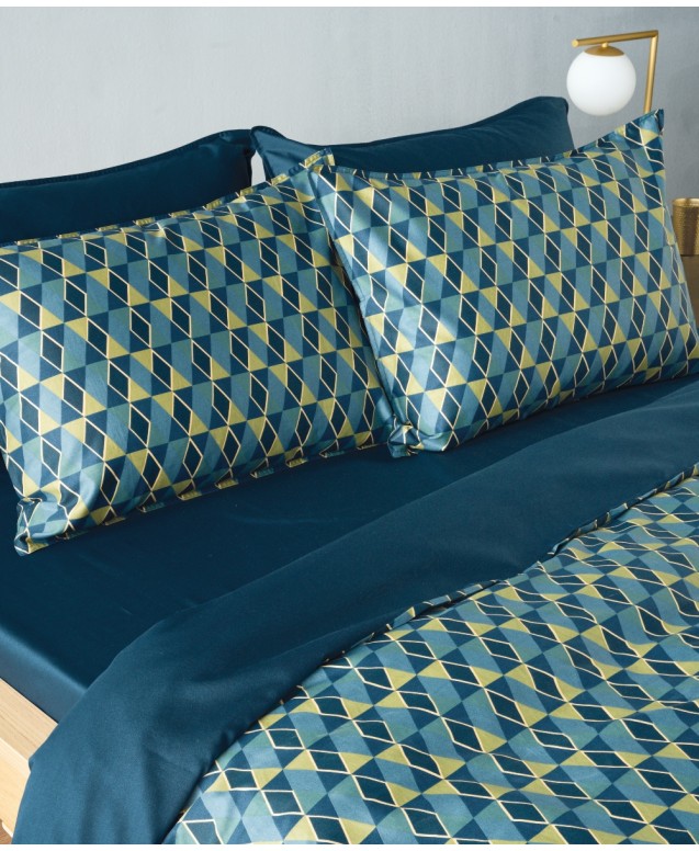 ZAHOS 01+ ΣΕΝΤΟΝΙ.ΥΠΕΡΔΙΠΛΟ ΣΕΤ 4 ΤΕΜ ΜΕ ΛΑΣΤΙΧΟ Queen sized Bed Sheets