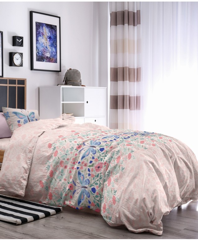 PIETA P+ ΣΕΝΤΟΝΙ.ΜΟΝΟ ΣΕΤ 3 ΤΕΜ ΜΕ ΛΑΣΤΙΧΟ Single sized Bed Sheets