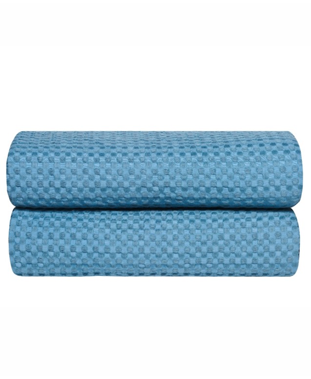 ILLUSION 08  KING SIZED COTTON WAFFLE BLANKET  King sized blankets