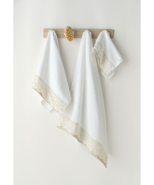 DALIAN ΠΕΤΣΕΤΕΣ.ΣΕΤ 3 ΤΕΜ  (ΣΩΜΑΤΟΣ-ΠΡΟΣΩΠΟΥ-ΧΕΡΙΩΝ) Πετσέτες