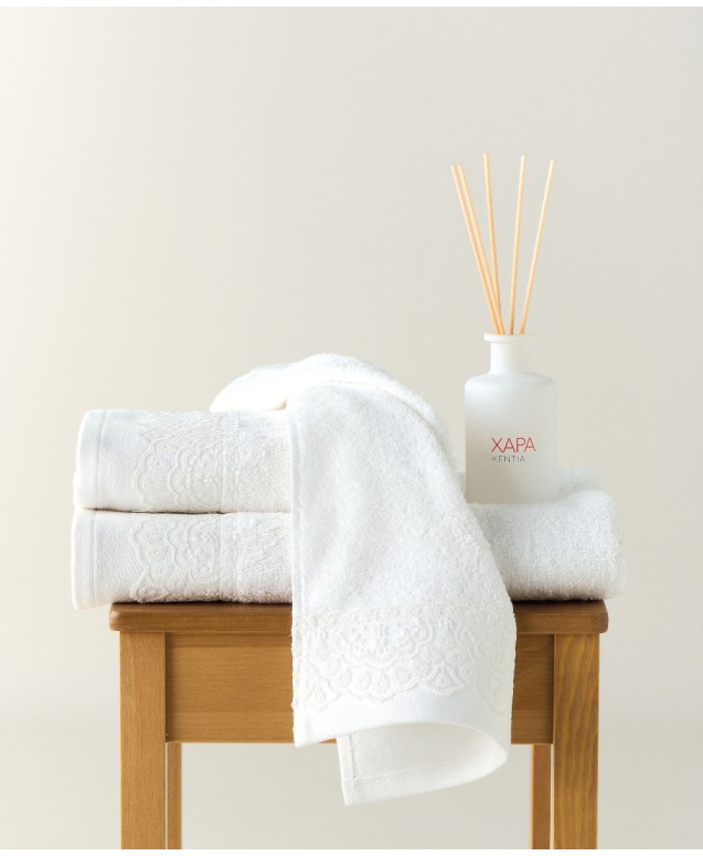 HERMIONE 3 PCS SET TOWELS (BODY- FACE- HAND) Towels