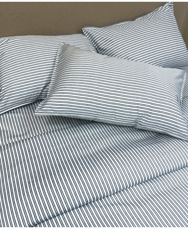 YN 25 STRIPES ΠΑΠΛΩΜΑΤΟΘΗΚΗ.ΥΠΕΡΔΙΠΛΗ ΣΕΤ 3 ΤΕΜ Παπλωματοθήκες Υπέρδιπλες