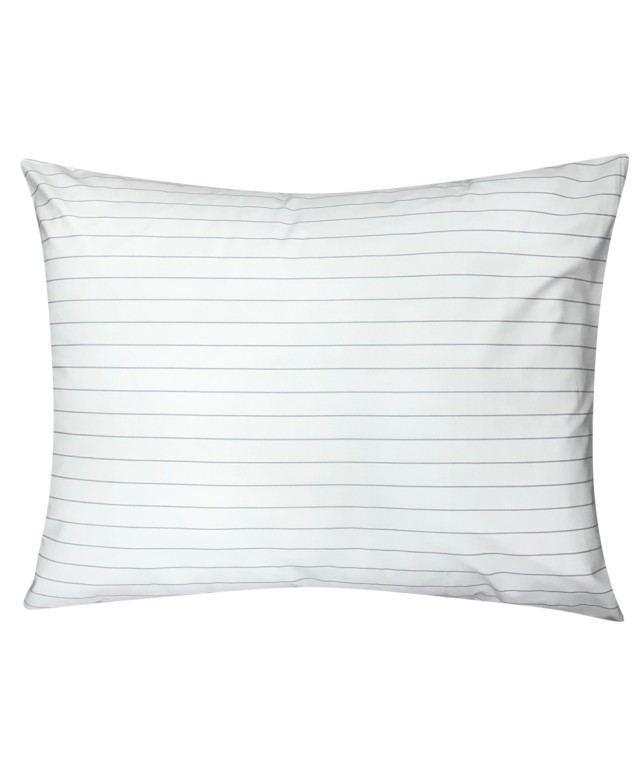 YN 25 STRIPES WHITE PILLOW CASE 2PCS SET Bed Pillow Cases