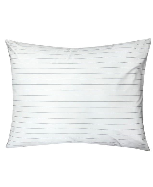 YN 25 STRIPES WHITE PILLOW CASE 2PCS SET Bed Pillow Cases