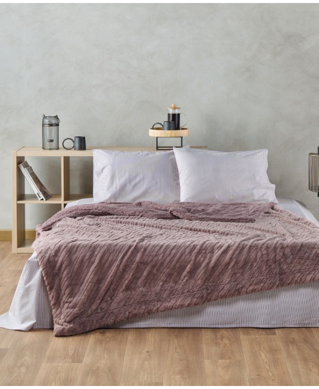 LILIBETH 20 SEMIDOUBLE SIZED FUR BLANKET Semi double sized blankets
