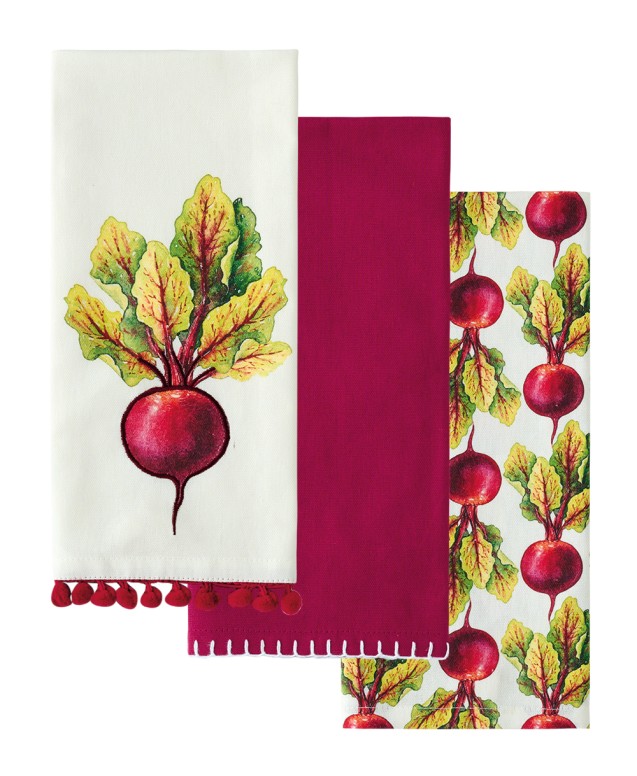 FAZZY 2410 3 PCS SET KITCHEN TOWELS Towels