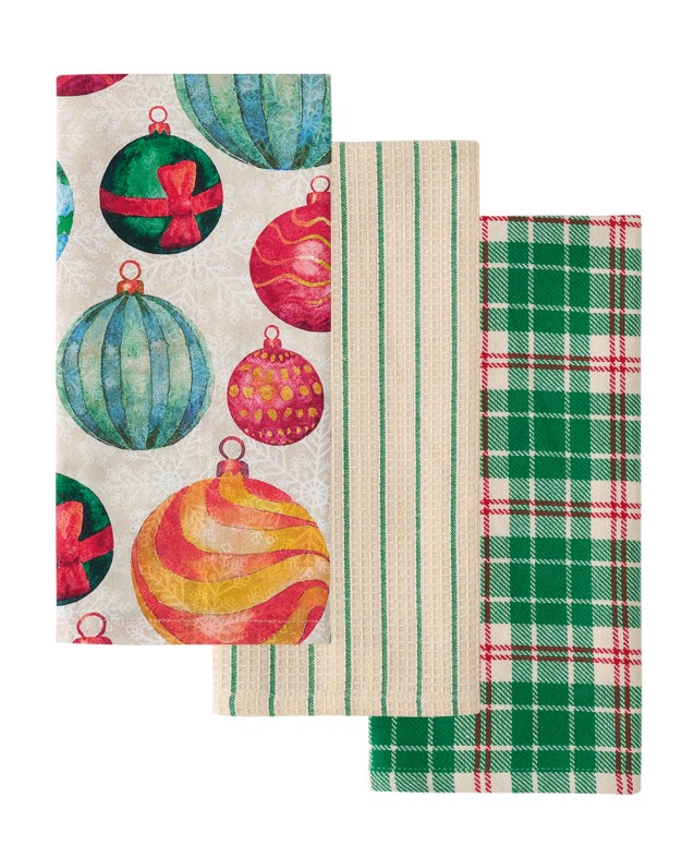 FAZZY 2416 3 PCS SET KITCHEN TOWELS Towels