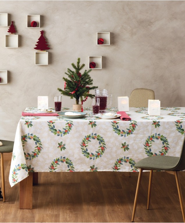 SNOW 2428 ΤΡΑΠΕΖΟΜΑΝΤΗΛΟ 135X180 Τραπεζομάντηλα SNOW 2428 ΤΡΑΠΕΖΟΜΑΝΤΗΛΟ 135X180 Τραπεζομάντηλα