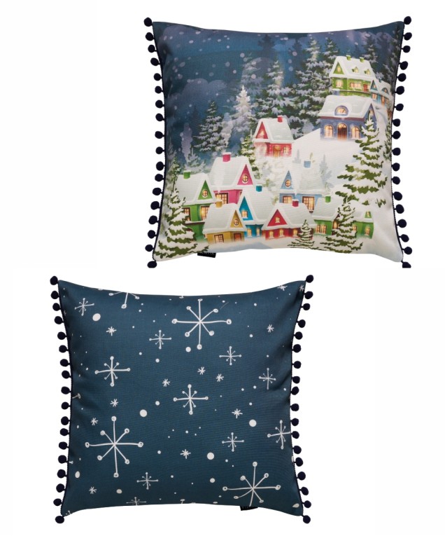 SNOW 2418 ΜΑΞΙΛΑΡΟΘΗΚΗ.ΔΙΑΚΟΣΜΗΤΙΚΗ ΣΕΤ 2 ΤΕΜ Διακοσμητικές Μαξιλαροθήκες SNOW 2418 ΜΑΞΙΛΑΡΟΘΗΚΗ.ΔΙΑΚΟΣΜΗΤΙΚΗ ΣΕΤ 2 ΤΕΜ Διακοσμητικές Μαξιλαροθήκες