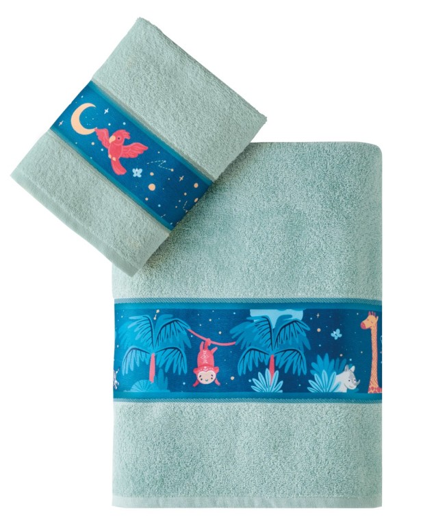 TIPU ΠΕΤΣΕΤΕΣ.ΣΕΤ 2 ΤΕΜ (ΣΩΜΑΤΟΣ-ΠΡΟΣΩΠΟΥ) Πετσέτες