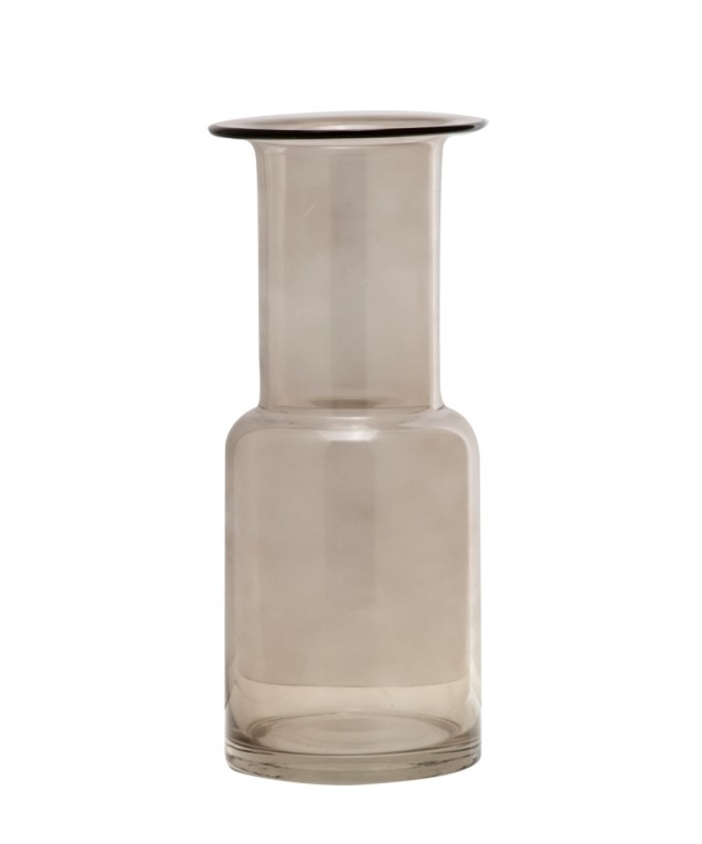 VASE 242 ΓΥΑΛΙΝΟ ΒΑΖΟ (ΔΙΑΜ.13 -ΥΨΟΣ 29 εκατ) Διακοσμητικά Χώρου