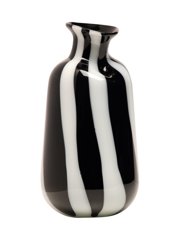 VASE 243 ΓΥΑΛΙΝΟ ΒΑΖΟ (ΔΙΑΜ.17-ΥΨΟΣ 35 εκατ) Decorations