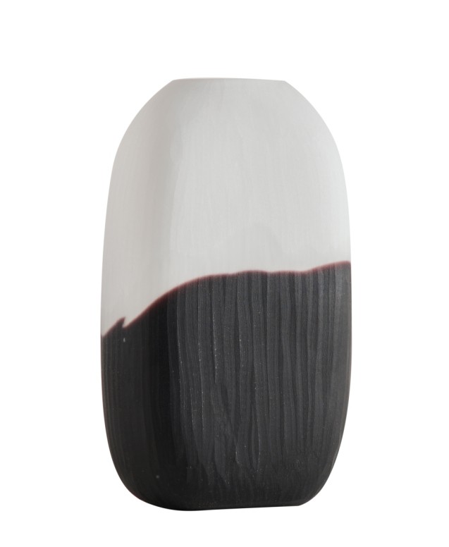 VASE 247 ΓΥΑΛΙΝΟ ΒΑΖΟ (ΜΗΚΟΣ 19-ΦΑΡΔΟΣ 10-ΥΨΟΣ 31 εκατ) Decorations