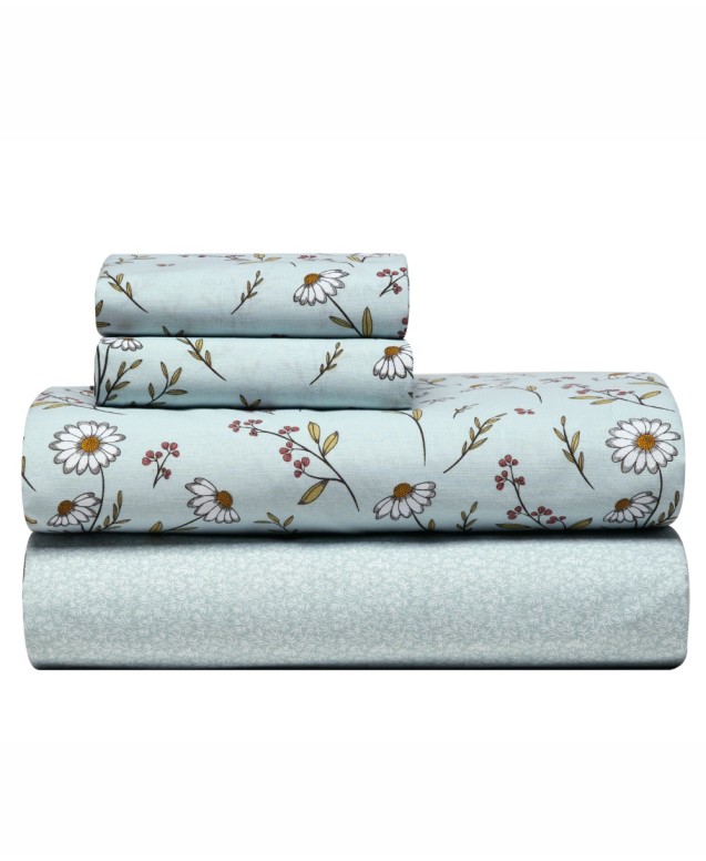 ROGELIA 10 SEMIDOUBLE SIZED SHEETS 3PCS SET Semi Double sized Bed Sheets