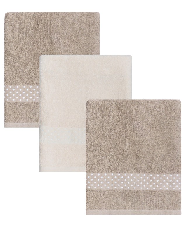 MANUEL 26 ΣΕΤ 3 ΤΕΜ ΠΕΤΣΕΤΕΣ ΠΡΟΣΩΠΟΥ  Πετσέτες