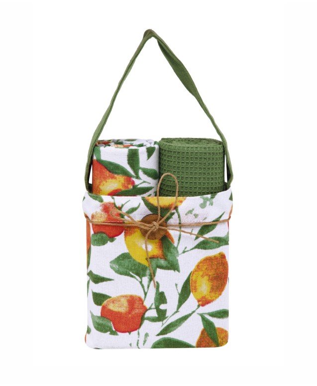 TOALLA 252 2 PCS SET KITCHEN TOWELS IN BAG Towels