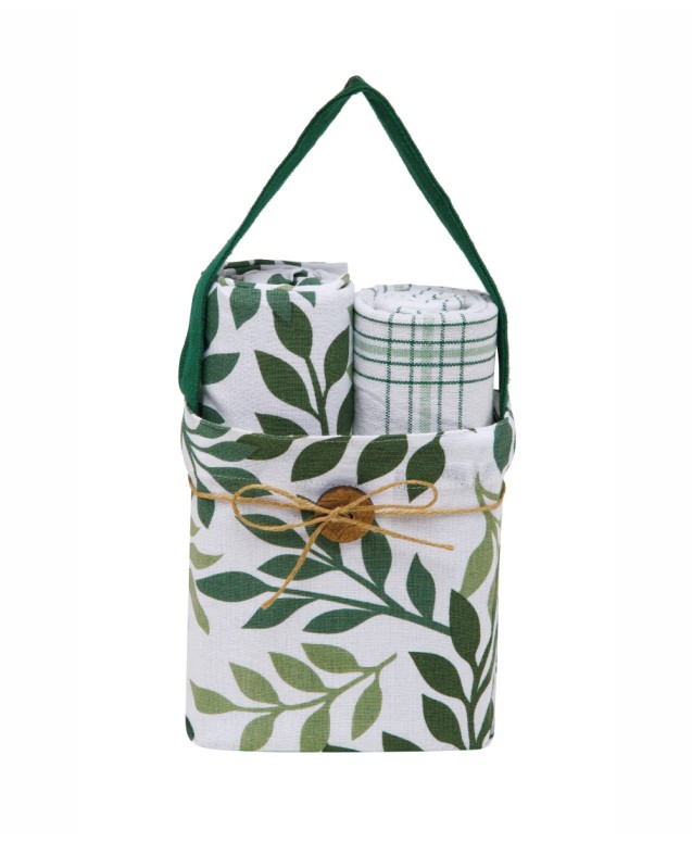 TOALLA 253 ΣΕΤ 2 ΤΕΜ ΠΕΤΣΕΤΕΣ ΚΟΥΖΙΝΑΣ ΣΕ ΤΣΑΝΤΑ Πετσέτες