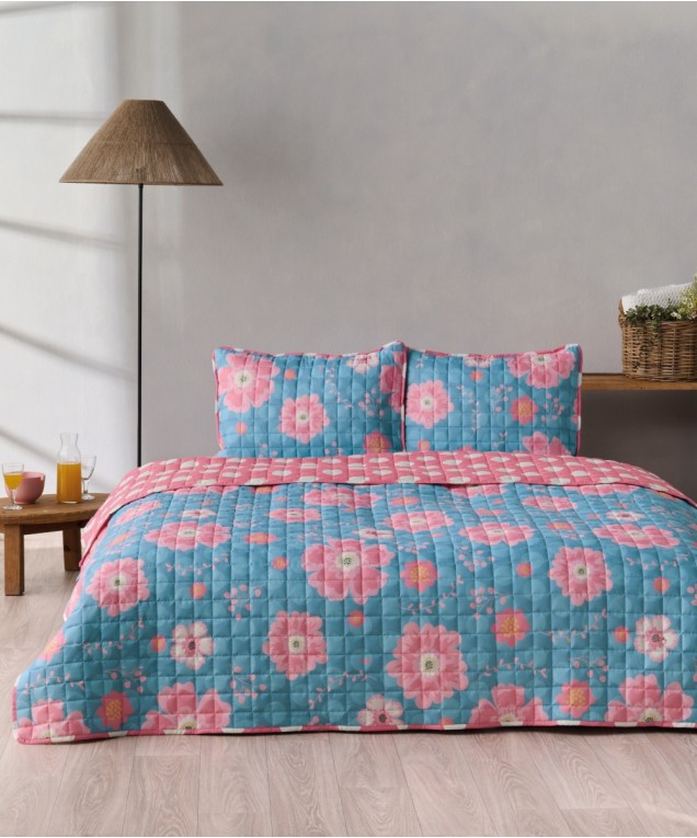 AGNES QUEEN SIZED QUILT- MICROFIBER