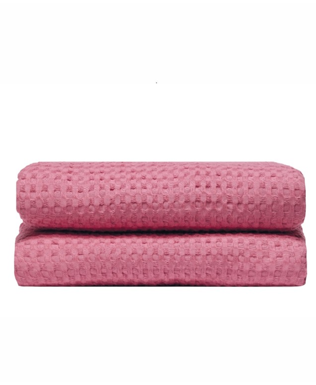 ILLUSION 20 ΚΟΥΒΕΡΤΑ KING ΒΑΜΒΑΚΕΡΗ  WAFFLE  Κουβέρτες King