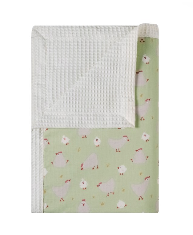 KOTA DOUBLE FACE BLANKET 100Χ150 SWING BLANKETS 