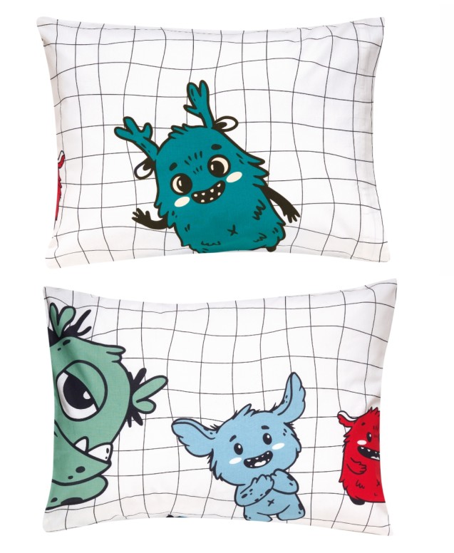 MOSTRO PILLOW CASES 2 PCS SET Pillow Cases