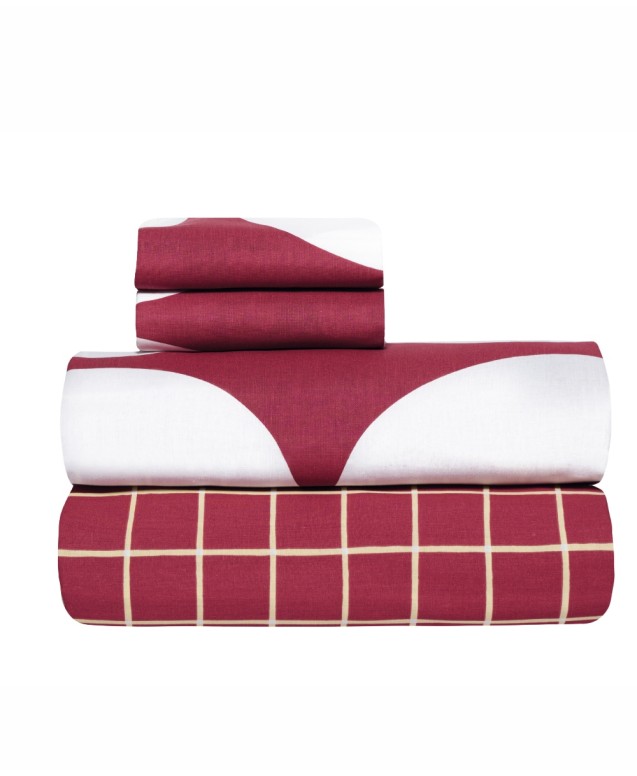 VALIA 05 SEMIDOUBLE SIZED SHEETS 3 PCS SET Semi Double sized Bed Sheets