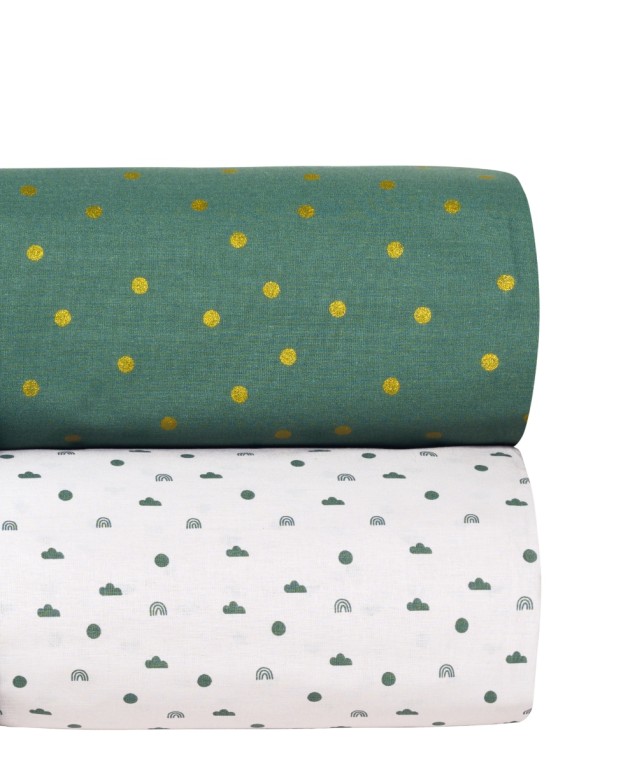 PICADILY CRADLE SHEETS 2PCS SET Nursery sets