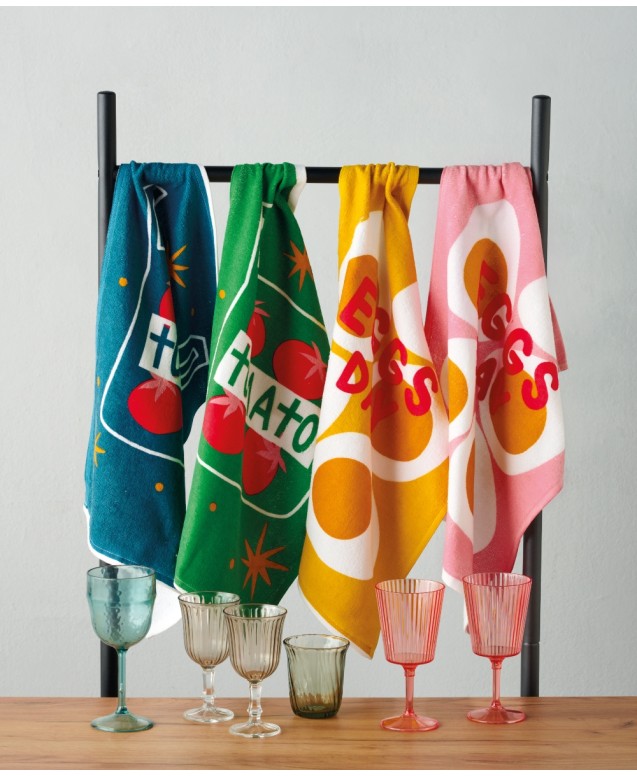 TELERIA 252-14 ΠΕΤΣΕΤΑ ΚΟΥΖΙΝΑΣ ΒΕΛΟΥΤΕ  Πετσέτες