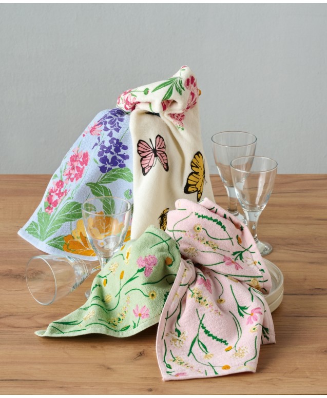 TELERIA 254-14 VELOUR KITCHEN TOWEL  Towels