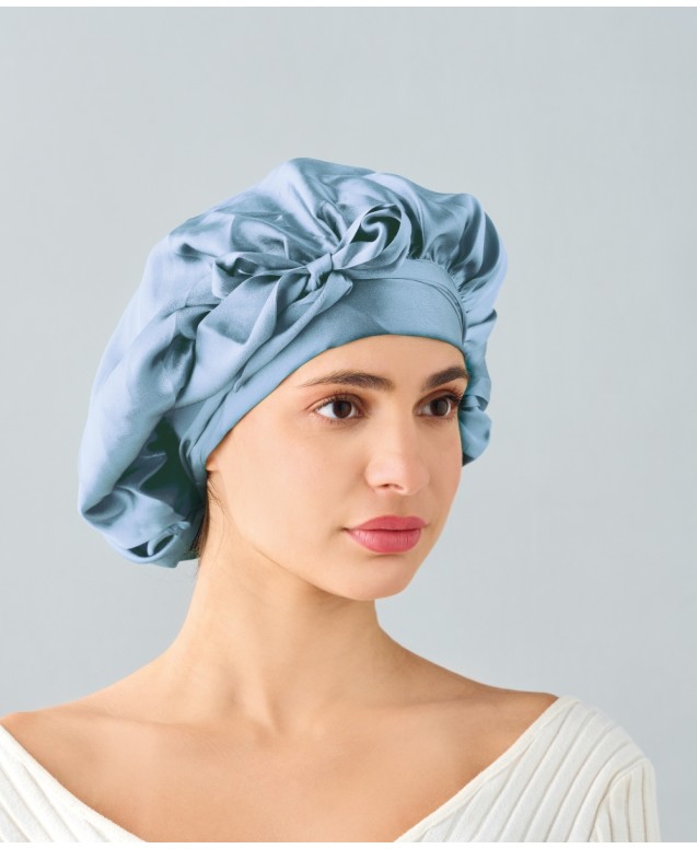 SILK TURBAN 19 ΣΚΟΥΦΟΣ ΜΑΛΛΙΩΝ 100% PURE SILK 16mm 