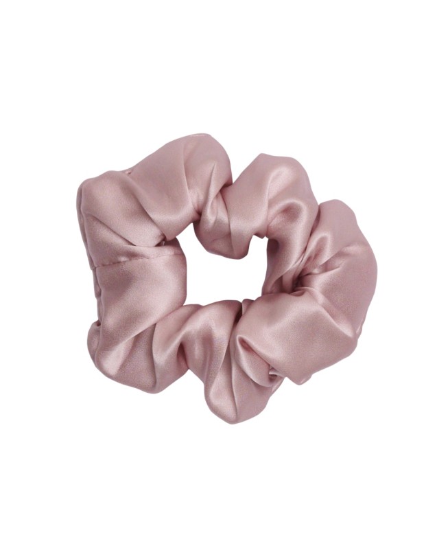 SILK SCRUNCHIE 14 ΚΟΚΚΑΛΑΚΙ ΜΑΛΛΙΩΝ  100% PURE SILK 16mm 