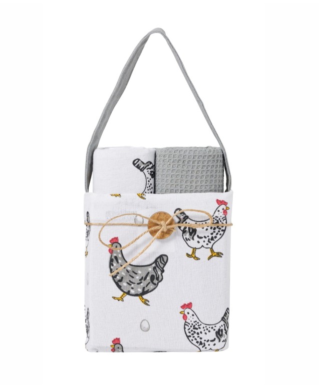 TOALLA 2503 KITCHEN TOWEL 2PCS SET IN BAG Towels