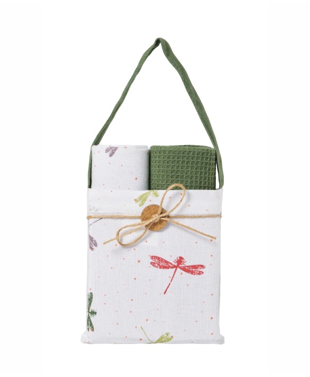 TOALLA 2504 KITCHEN TOWEL 2PCS SET IN BAG Towels