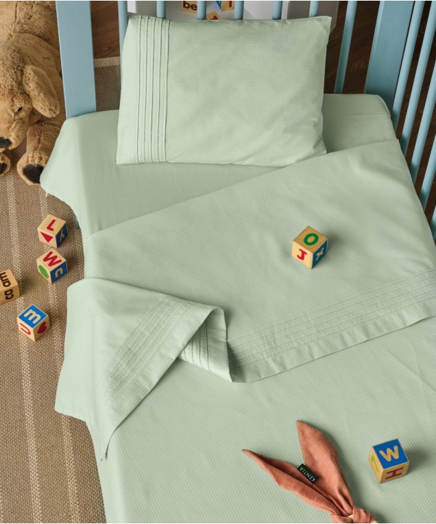 WHISPER 10  ΣΕΝΤΟΝΙ.ΚΟΥΝΙΑΣ ME ΠΙΕΤΑ ΣΕΤ 3 ΤΕΜ  Σεντόνια Κούνιας