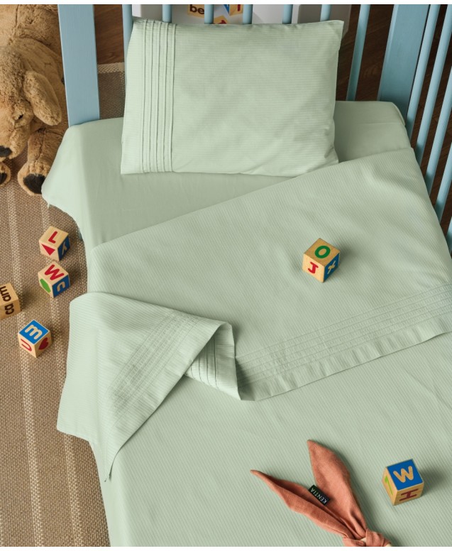 WHISPER 10  ΣΕΝΤΟΝΙ.ΚΟΥΝΙΑΣ ME ΠΙΕΤΑ ΣΕΤ 3 ΤΕΜ  Σεντόνια Κούνιας