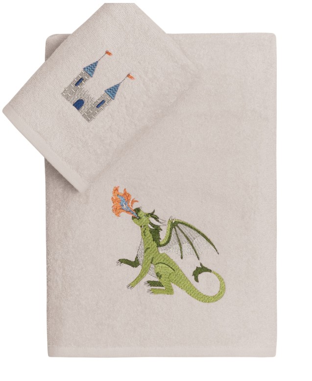 POLDO TOWELS 2 PCS SET (BODY- FACE)