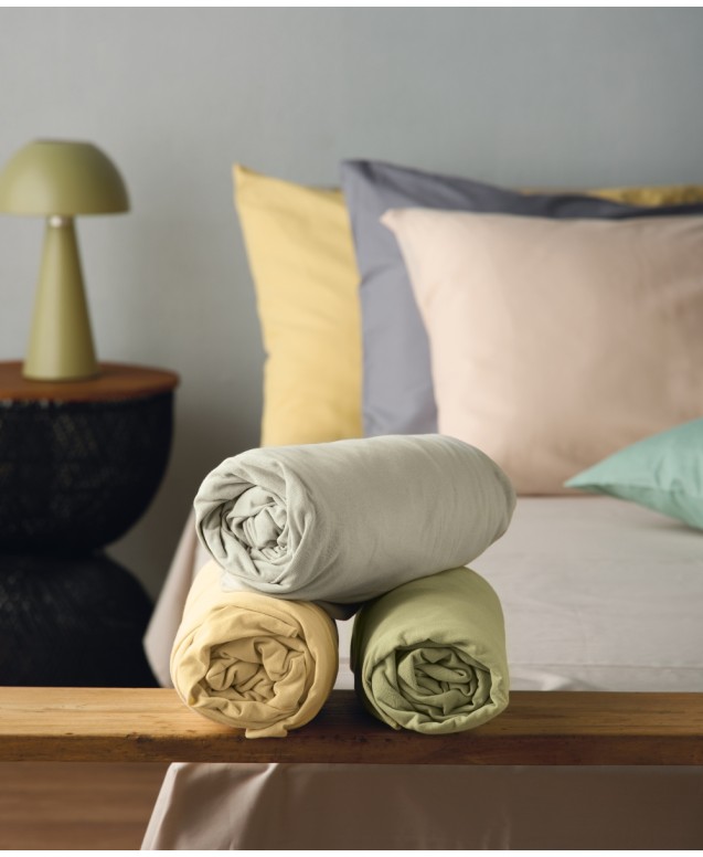 SUAVE 02 SINGLE SIZED FITTED SHEET 100X200 Single sized Bed Sheets