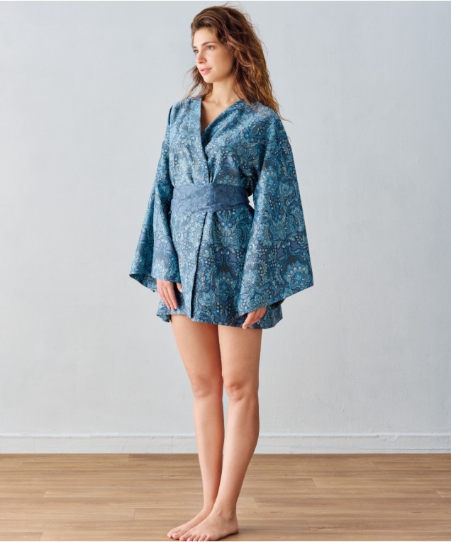 SHARIF KIMONO ΚΟΝΤΟ LOUNGEWEAR