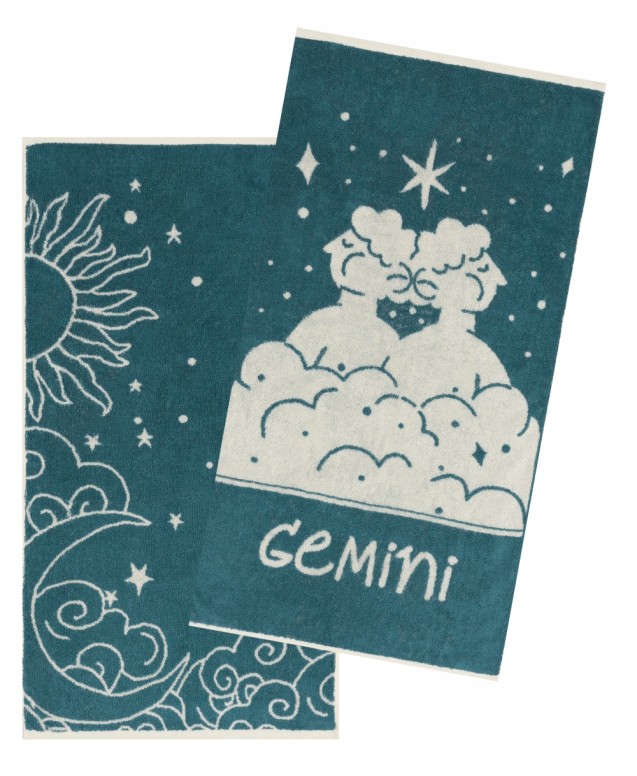 ZODIAC-GEMINI ΣΕΤ 2 ΤΕΜ ΠΕΤΣΕΤΕΣ ΠΡΟΣΩΠΟΥ 