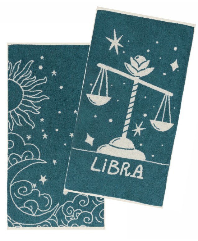 ZODIAC-LIBRA ΣΕΤ 2 ΤΕΜ ΠΕΤΣΕΤΕΣ ΠΡΟΣΩΠΟΥ 