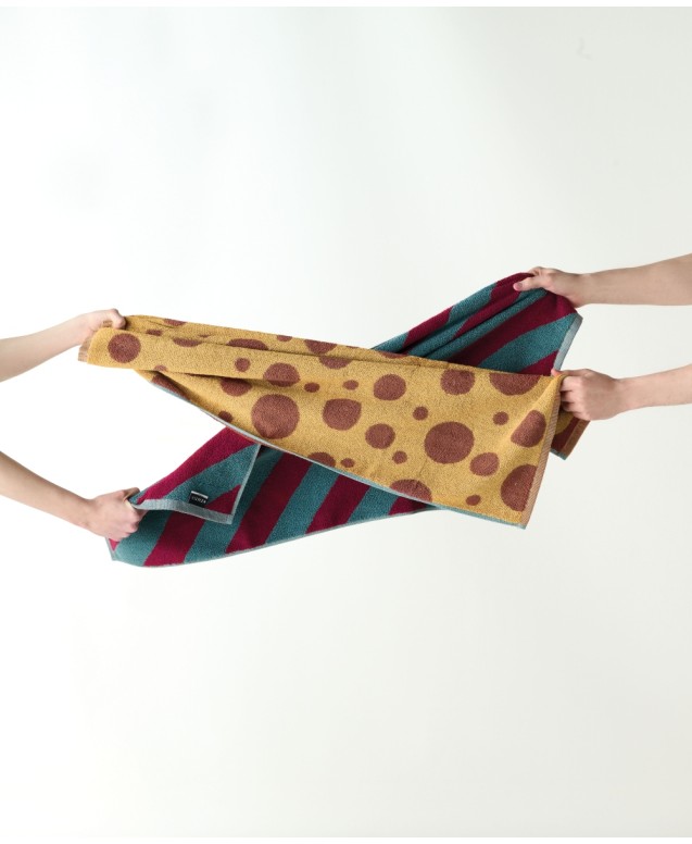 LISTRA 17 POLKA-DOT FACE TOWEL Towels