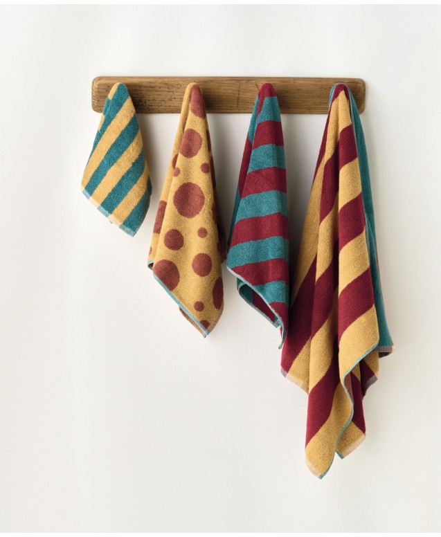LISTRA 17 POLKA-DOT FACE TOWEL Towels