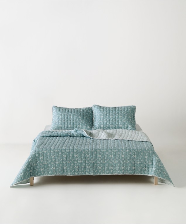 EVANTHIA 02 ΚΟΥΒΕΡΤΟΡΙΟ ΜΟΝΟ ΣΕΤ 2 ΤΕΜ - MICROFIBER Κουβερλί Μονά