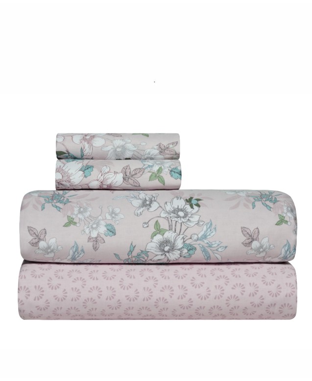 VERVITA 18 KING SIZED SHEETS 4 PCS SET King Sized Bed Sheets