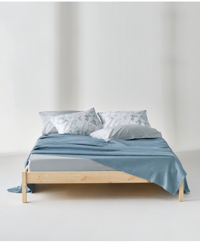 CECILIA 19 SEMI DOUBLE SIZED COTTON WAFFLE BLANKET