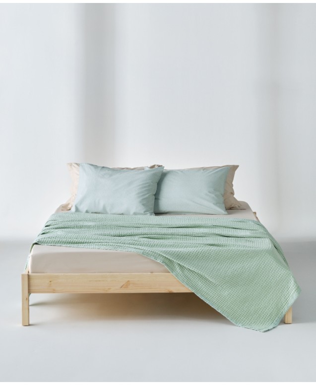 CECILIA 10 KING SIZED COTTON WAFFLE BLANKET