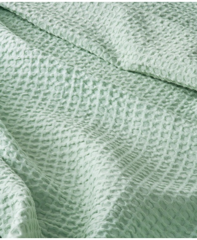 CECILIA 10 SEMI DOUBLE SIZED COTTON WAFFLE BLANKET