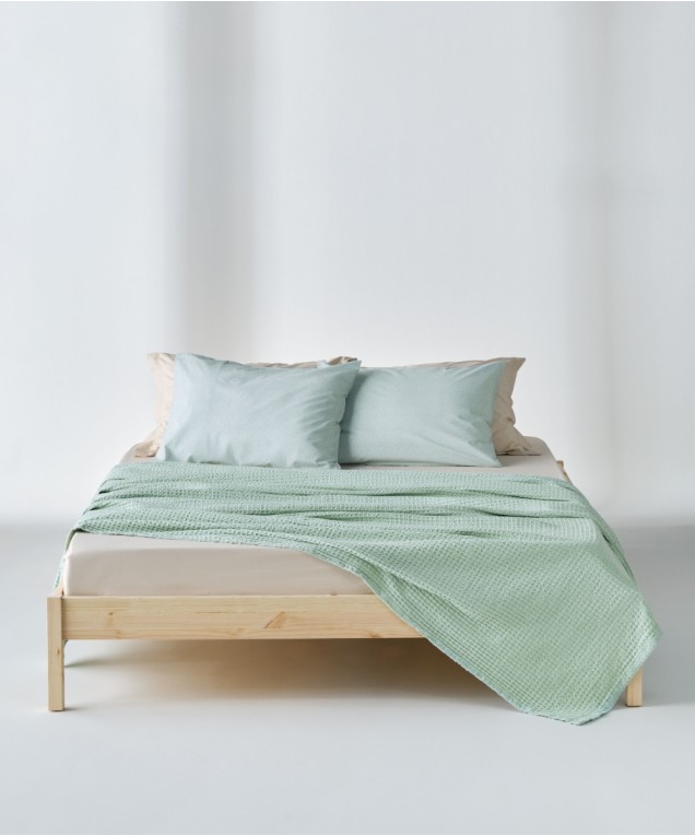 CECILIA 10 ΚΟΥΒΕΡΤΑ ΜΟΝΗ ΒΑΜΒΑΚΕΡΗ WAFFLE 