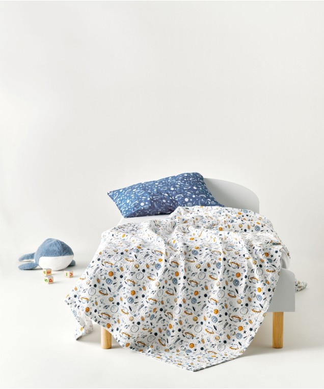 GARNET ΚΟΥΒΕΡΤΑ ΜΟΝΗ ΒΑΜΒΑΚΕΡΗ WAFFLE 